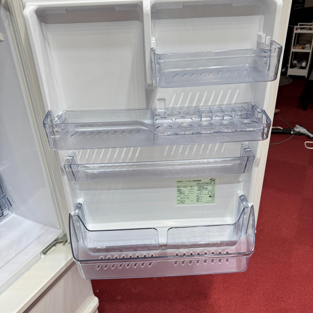 東京23区送料無料 超美品AQUA3ドア冷蔵庫 272L製氷機有 - メルカリ