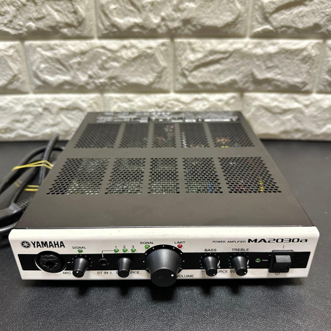 ヤマハYAMAHA MA2030a パワーアンプ ジャンク　現状品 Yahoo!オークション -「ma2030a」の落札相場・落札価格