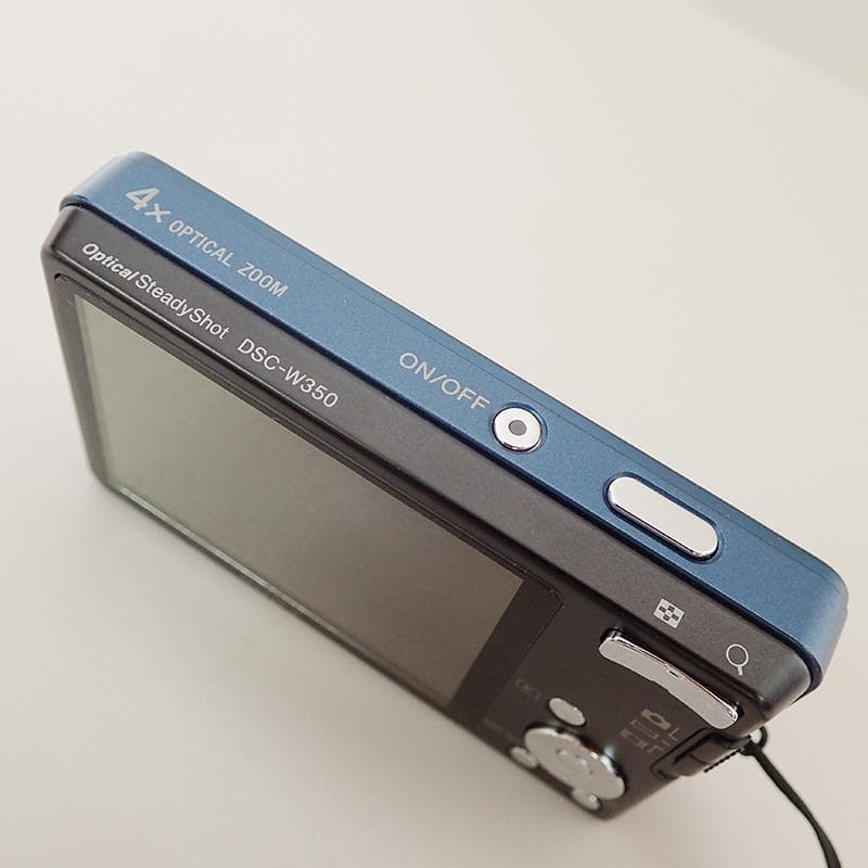 ☆882 SONY サイバーショット DSC-W350 ブルー 付属品付き - メルカリ