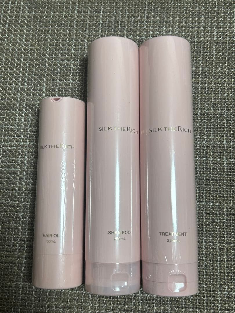 シルク ザ リッチ シャンプー トリートメント ヘアオイル セット