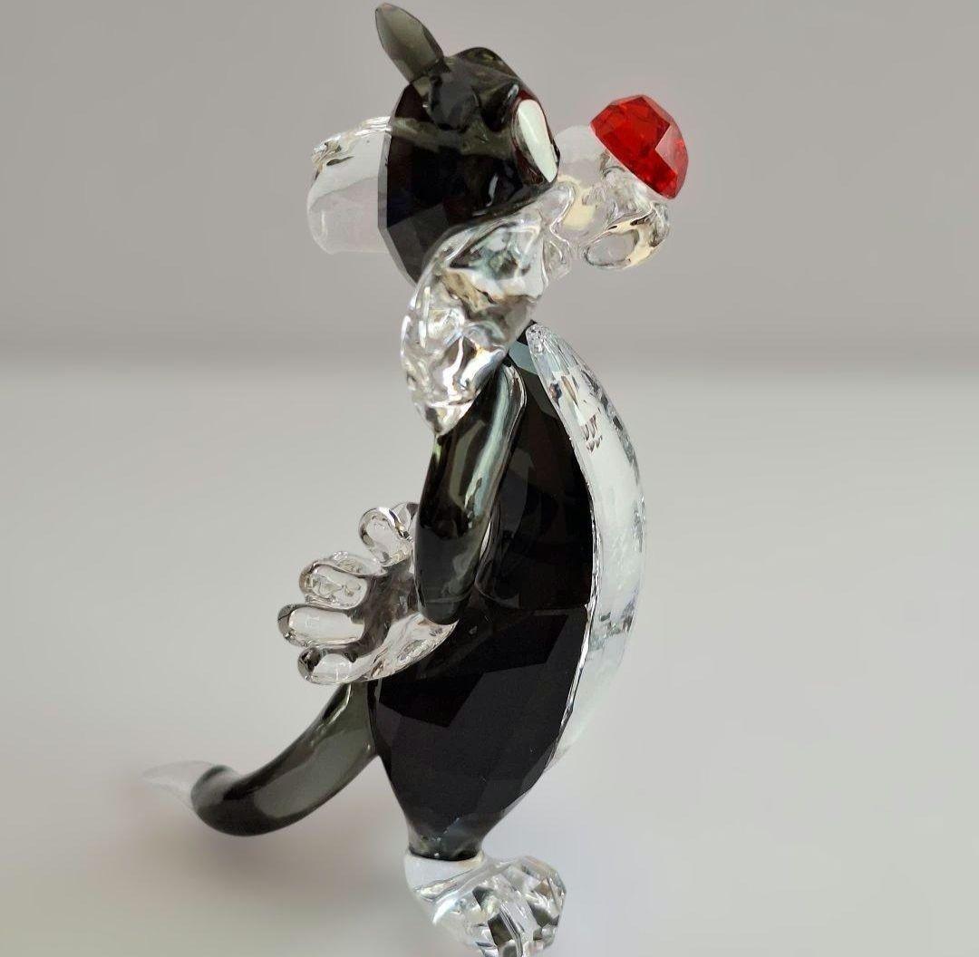 極美品】 スワロフスキー シルベスター ルーニーテューンズ ワーナ