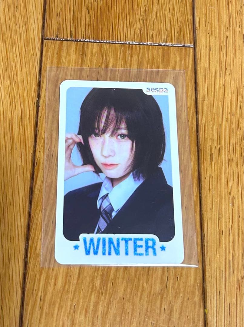 aespa MY WORLD トレカ WINTER - メルカリ