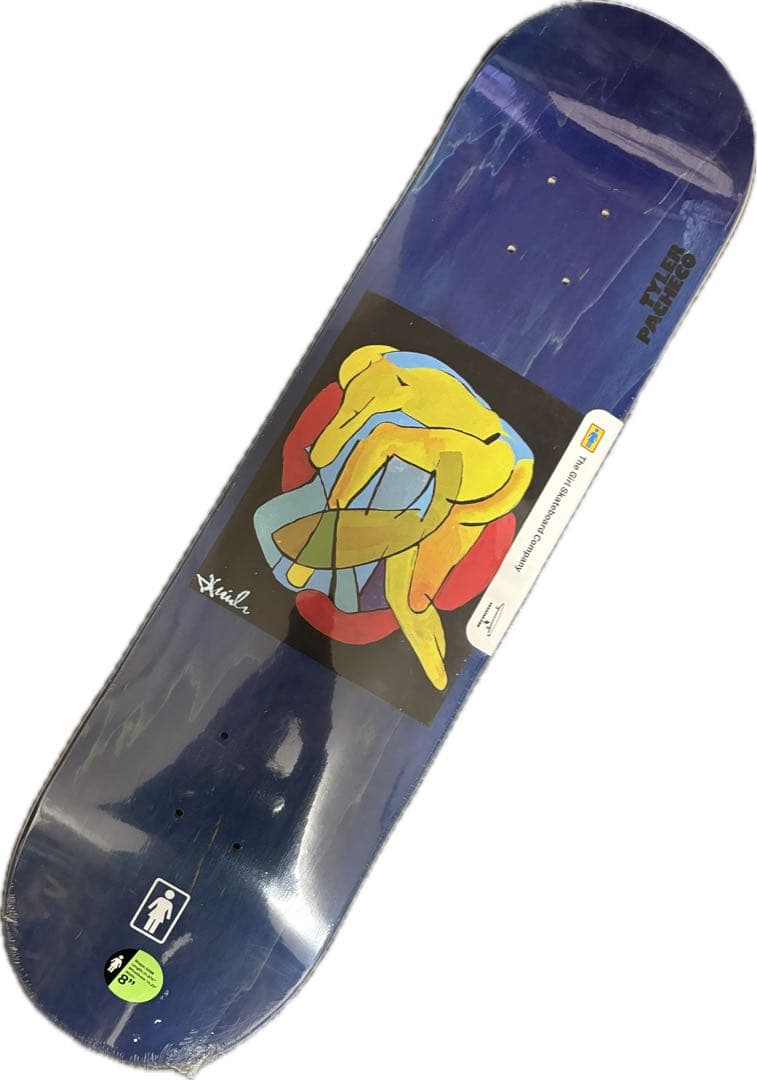 ガールスケートボードデッキ　8.0 GIRL ガール スケートボード デッキ PEEKABOO GPE 8.0inch スケート