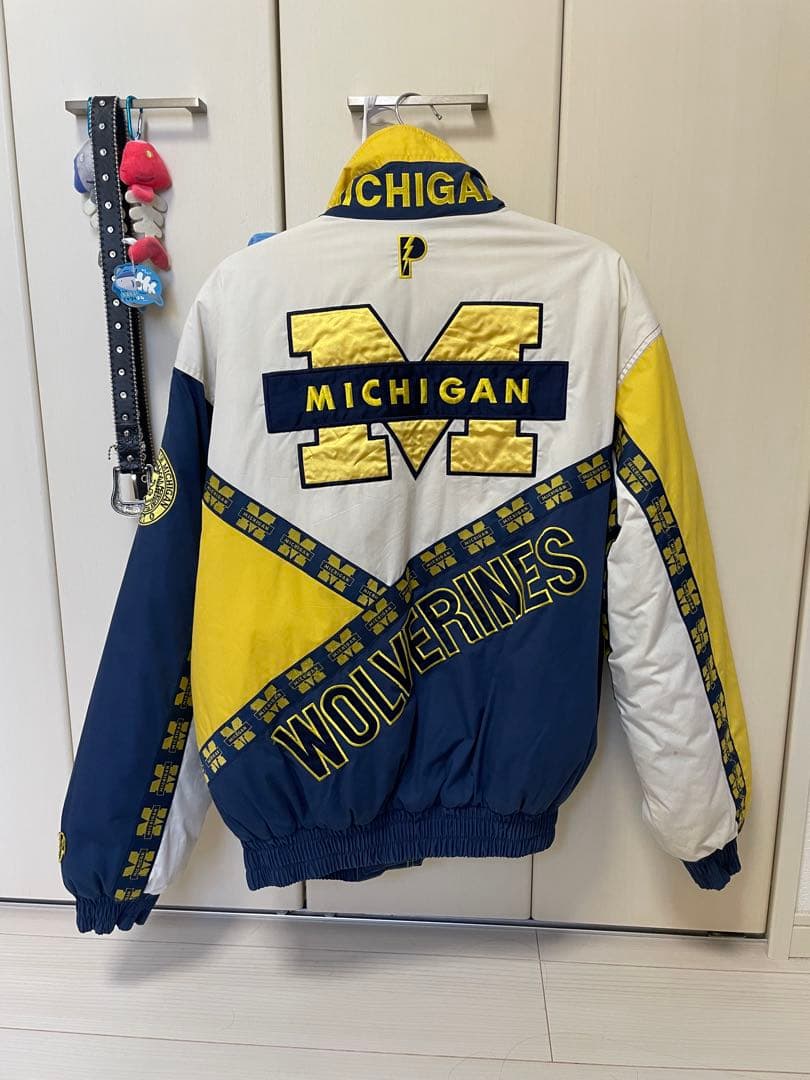 ミシガン ジャケット 楽天市場】古着 スターター Starter MICHIGAN ミシガン大学 カレッジ