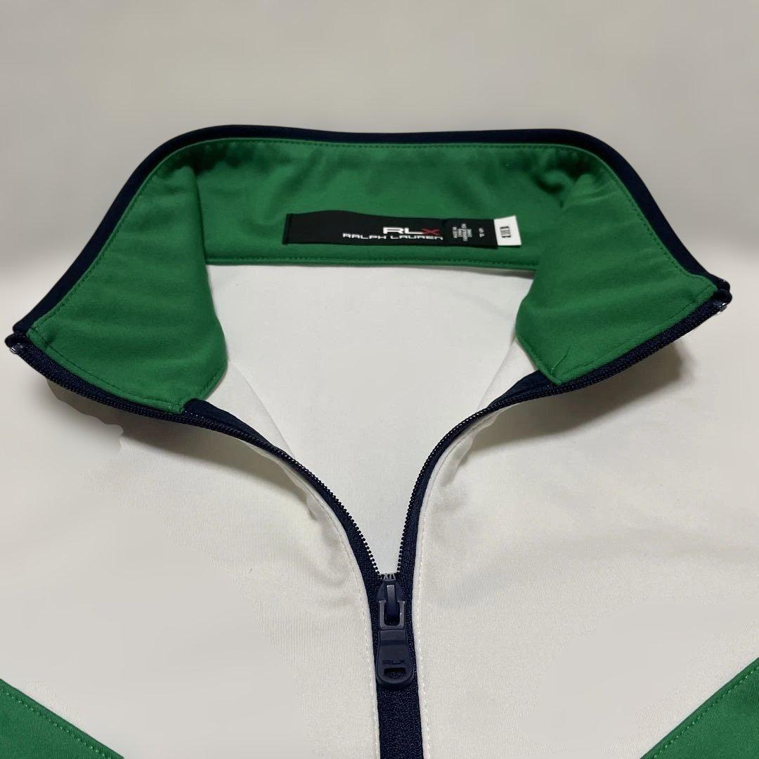 美品 RLX ラルフローレン ハーフジッププルオーバー M相当 - メルカリ