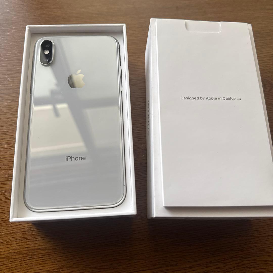 Apple iPhone X 256GB シルバー - メルカリ