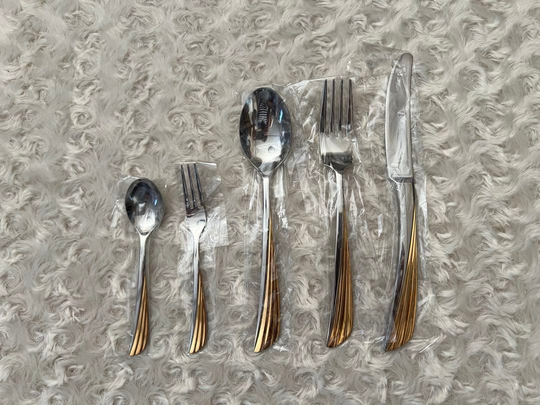 ベンチタイム様専用】ノリタケカトラリーセット ゴールドウイング