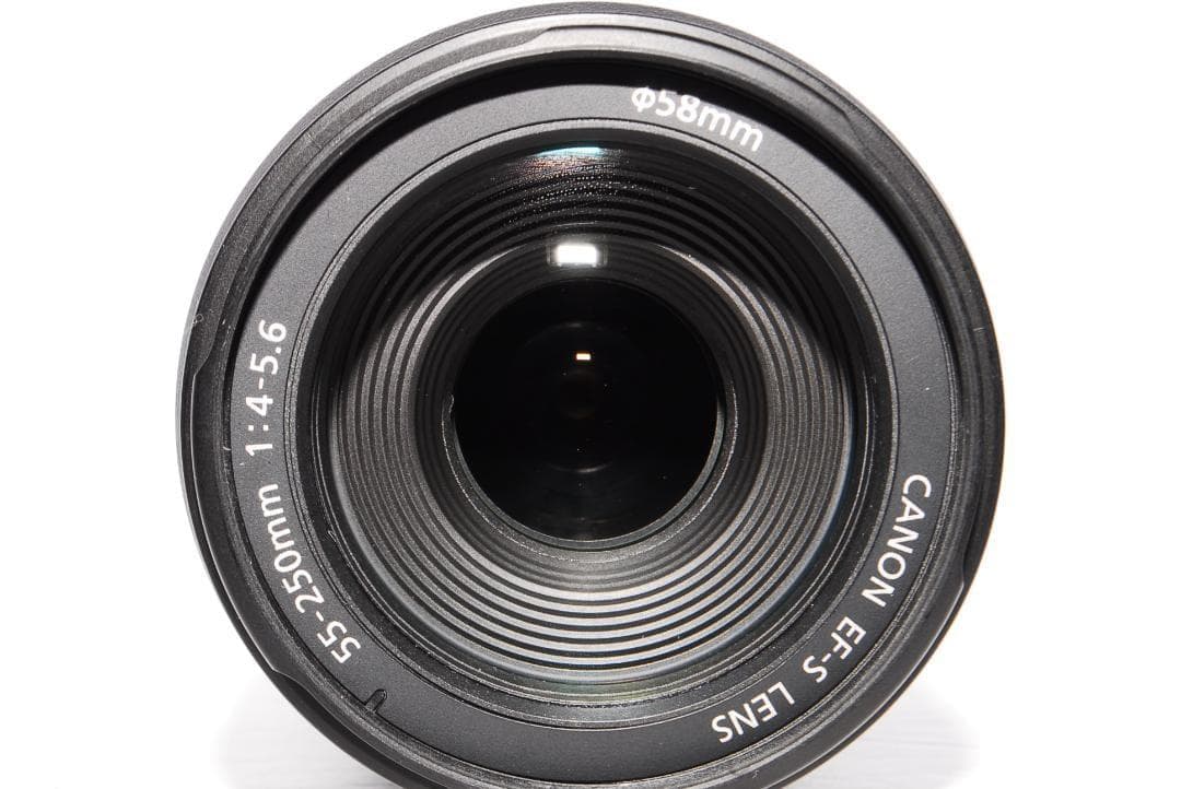 Canon EF-S 55-250mm F4-5.6 IS 美品 手振れ補正 - メルカリ
