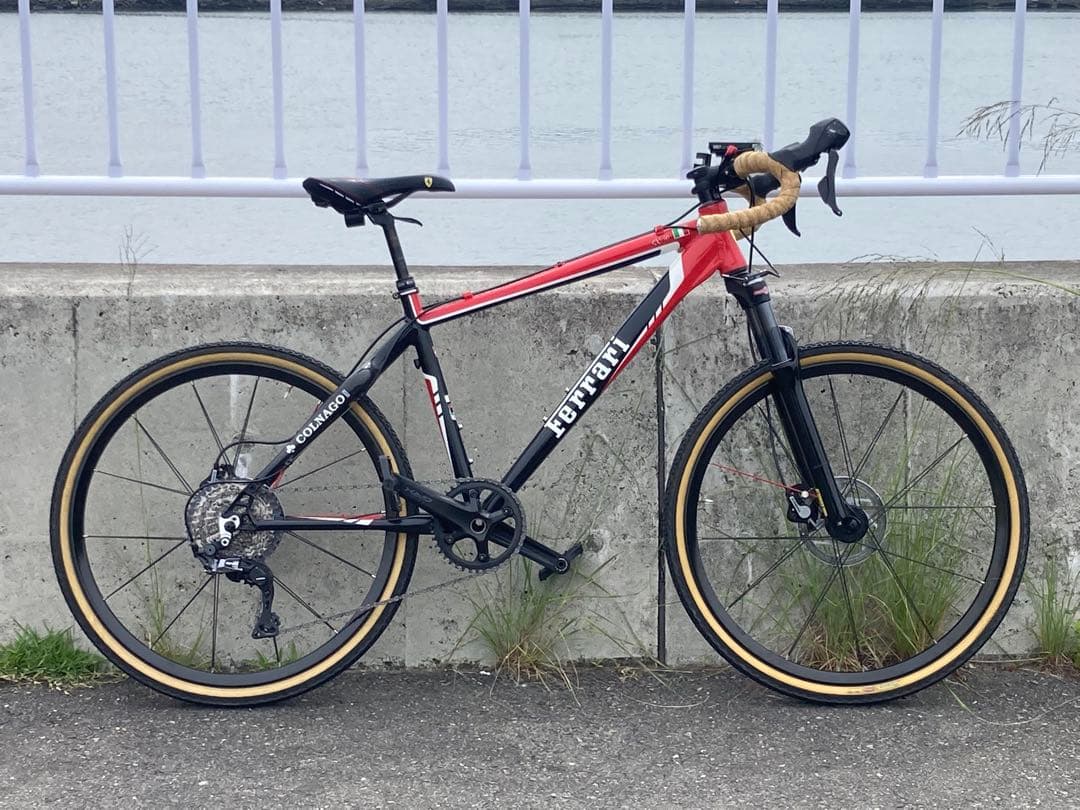 引き取りのみ。コルナゴ フェラーリ cx50 ドロップカスタム - メルカリ