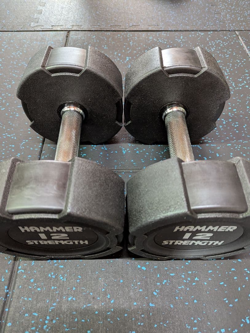 ハンマーストレングス ウレタンダンベル 12kgセット 美品 - メルカリ