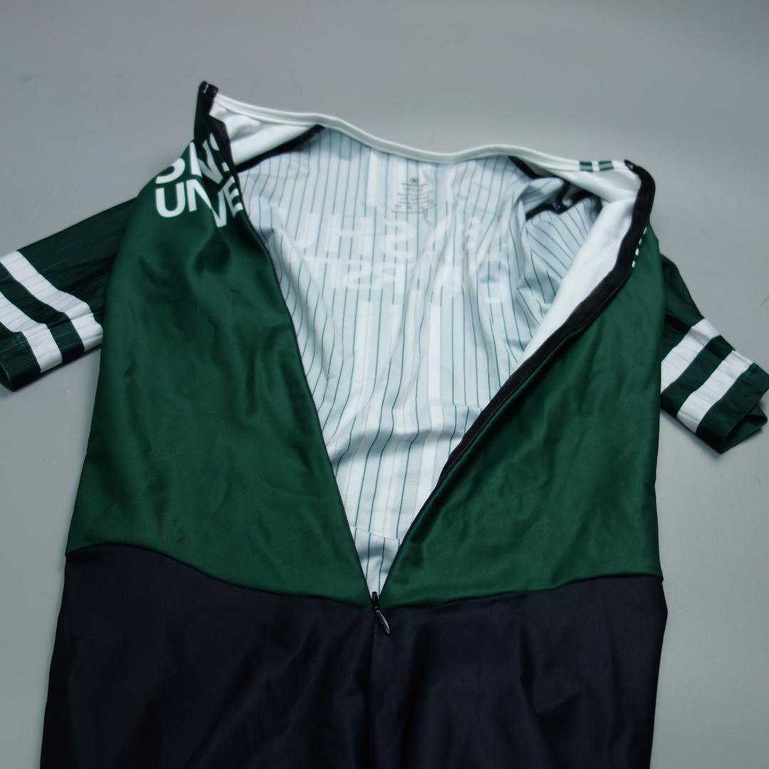 M*様 8558 美品 専修大学 自転車 サイクリングジャージ メンズ S