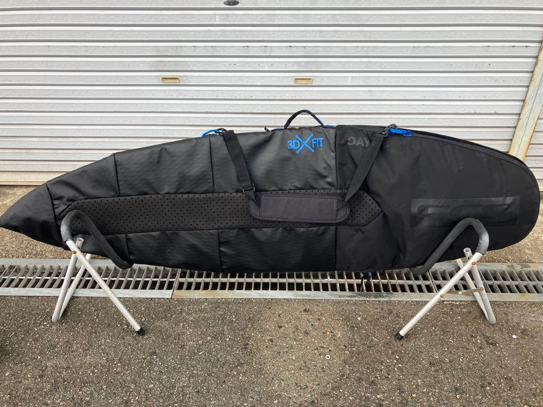 FCS 3DXFIT サーフボードケース 5.9 ブラック FCS サーフボード ハードケース エフシーエス 5.9 フィッシュボード