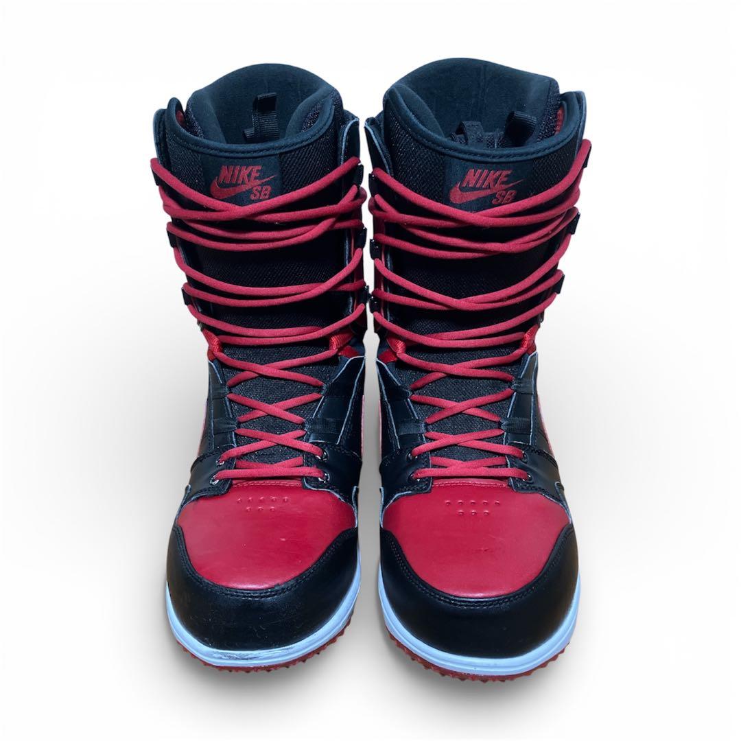NIKE SB VAPEN スノーボードブーツ 27.5㎝ 赤 黒 ブルズ - メルカリ