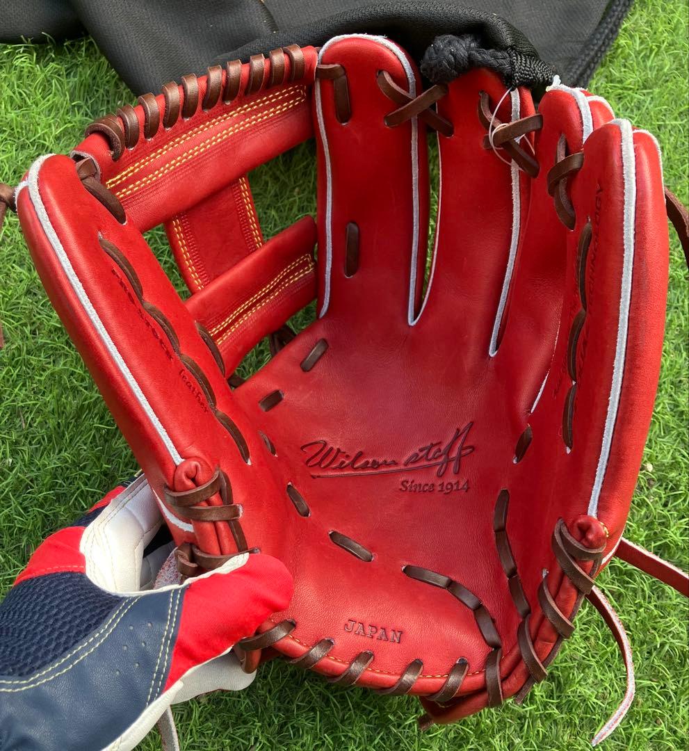新品未使用袋付き コユニ ウィルソンスタッフ 硬式 内野 日本製