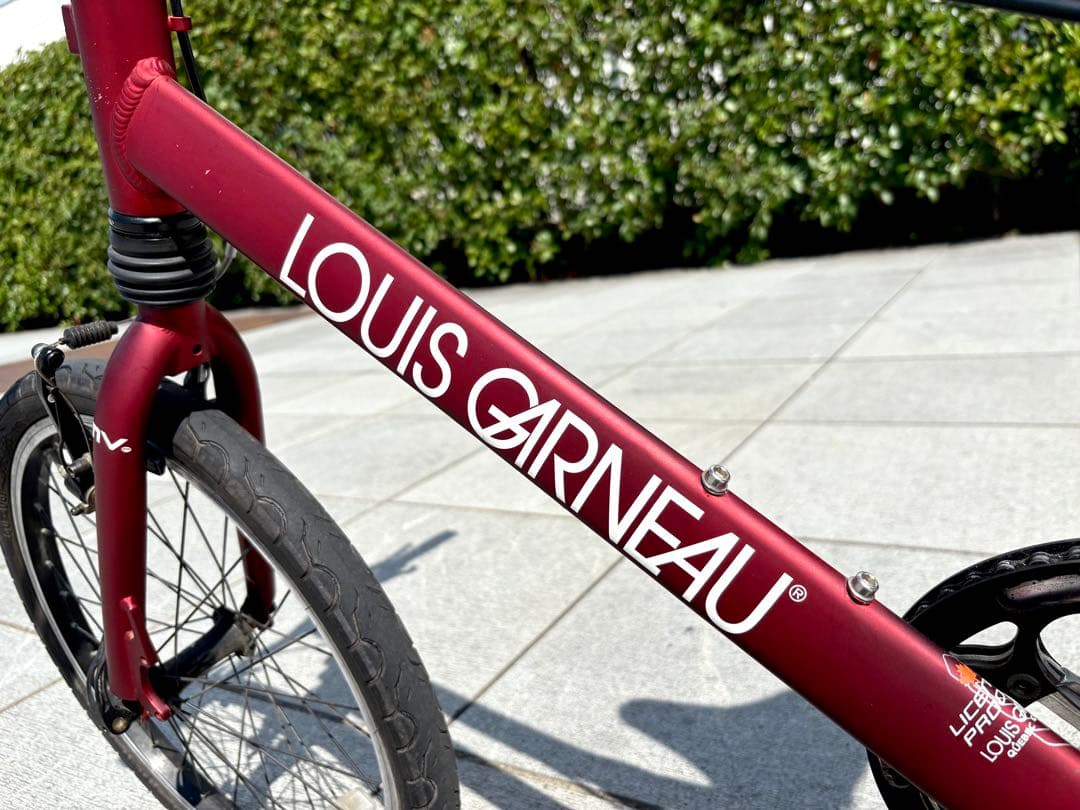 引取限定】ルイガノ MV2 ミニベロ LOUIS GARNEAU マットレッド - メルカリ