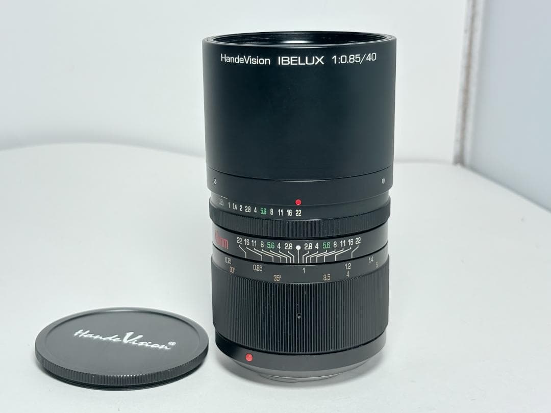 HandeVision IBELUX 40mm F0.85 キヤノンEF-M 超大口径”レンズ「IBELUX 40mm F0.85」が11月下旬に発売 - デジカメ
