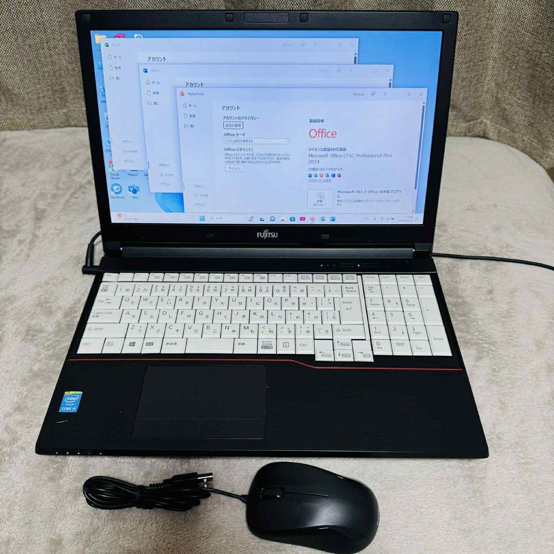 S285 Fujitsuノートパソコン i5メモリ8G高速 Windows11 - メルカリ