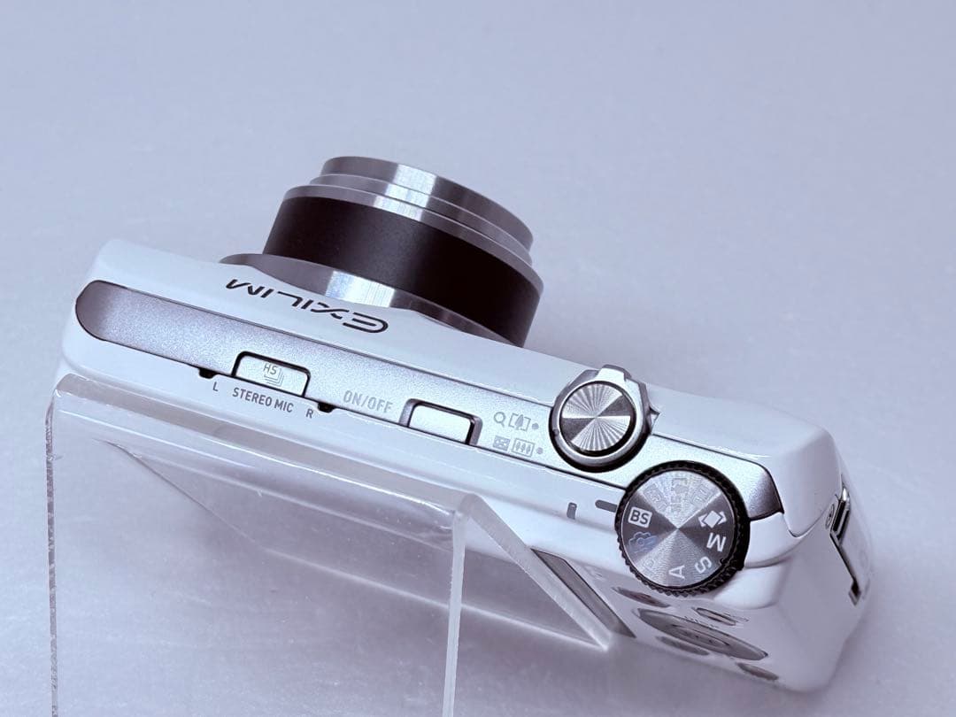 CASIO EXILIM EX-ZR510 ホワイト 動作確認済 コンデジ 人気 - メルカリ