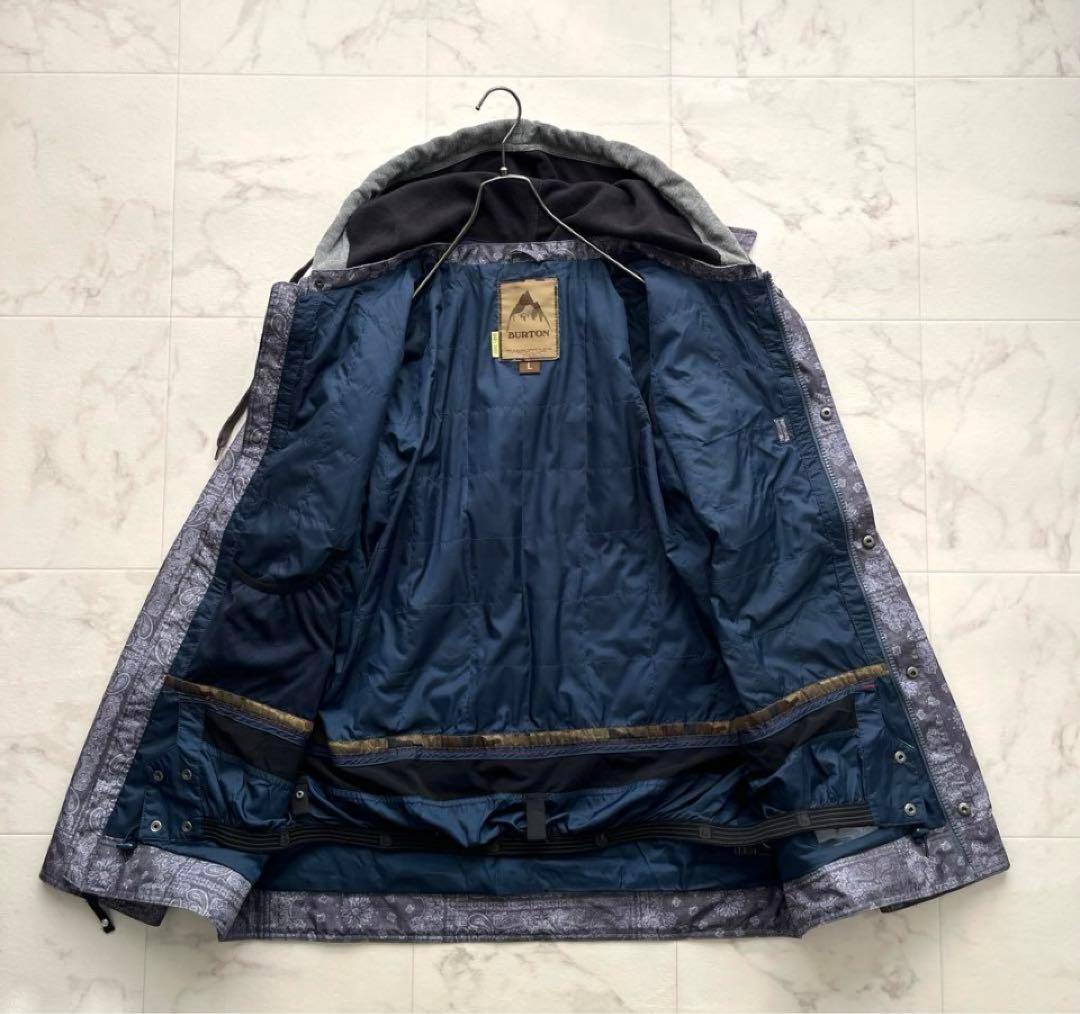 バートン ペイズリー柄ウェア サイズL - メルカリ