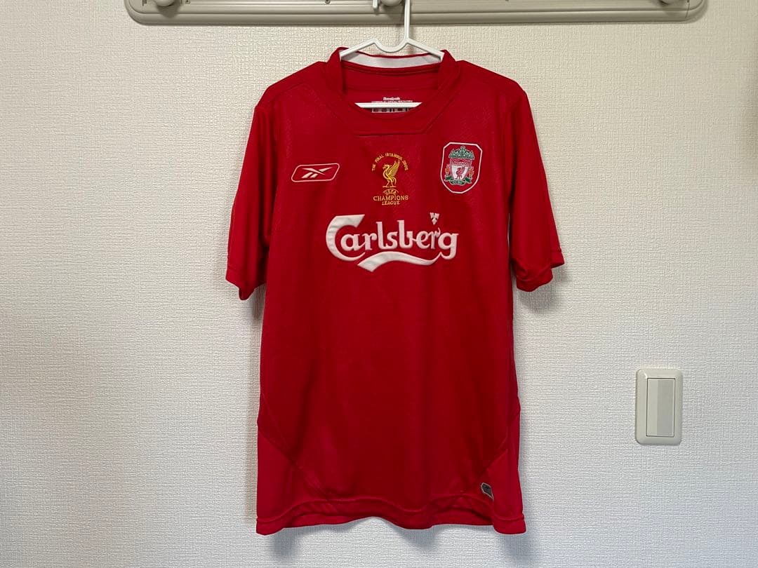 04-05 CL ファイナル仕様 ユニフォーム リバプール #8 ジェラード