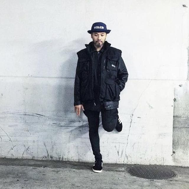 Old Stussy × WTAPS リバーシブル フィッシング ダウンベスト - メルカリ