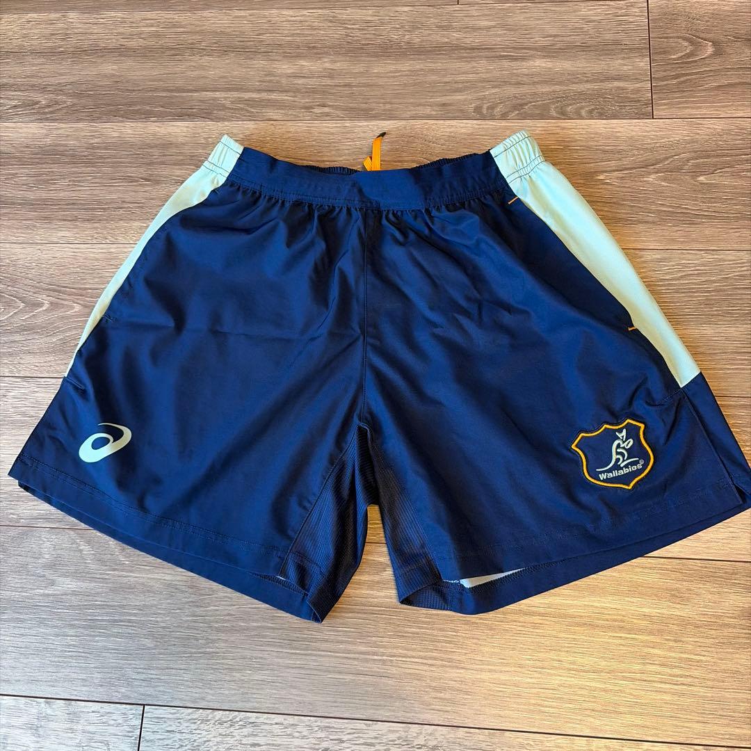 希少品】ラグビーオーストラリア代表チームのショートパンツ - メルカリ