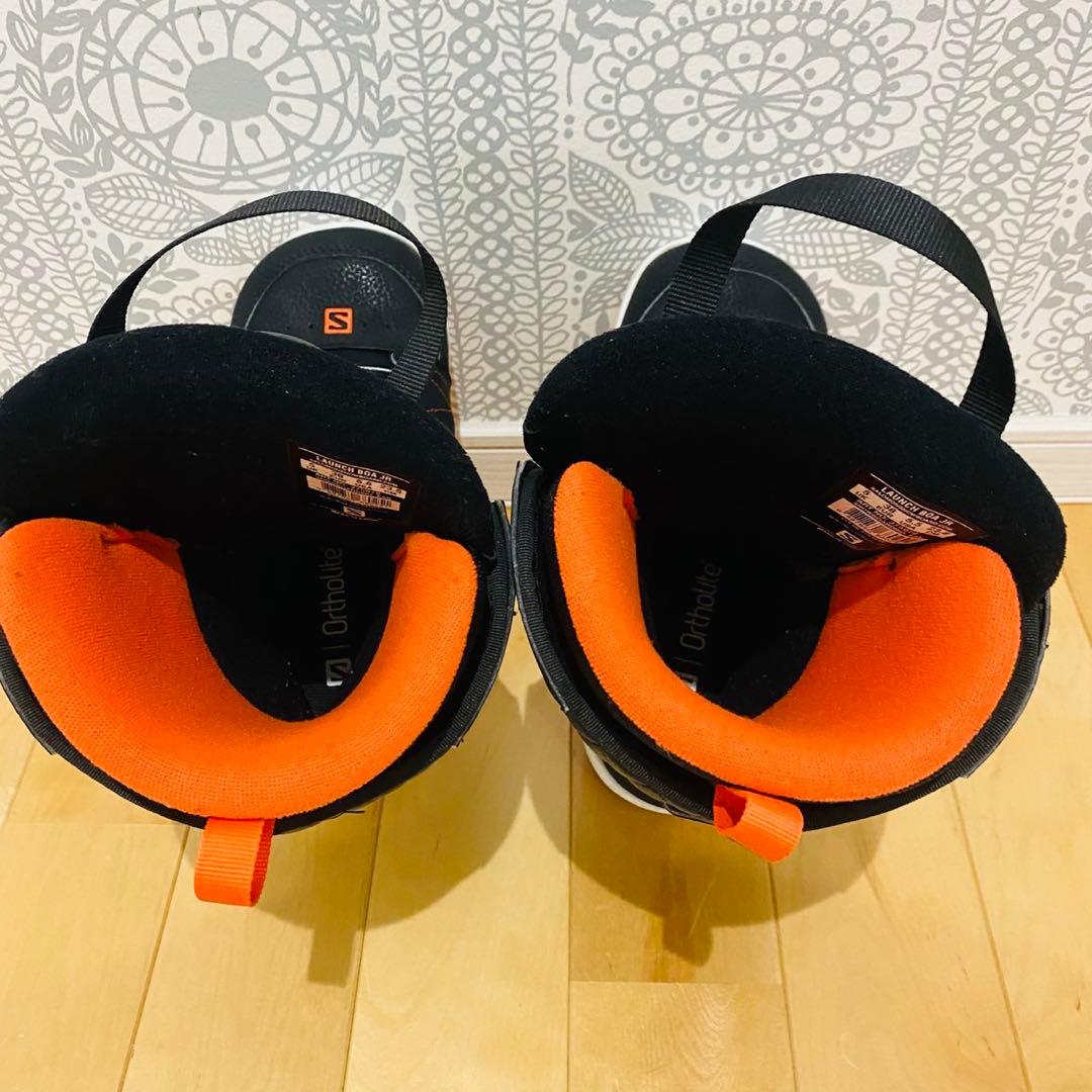 美品　ジュニア　スノーボード　ブーツ サロモン　23.5cm BOAタイプブーツ
