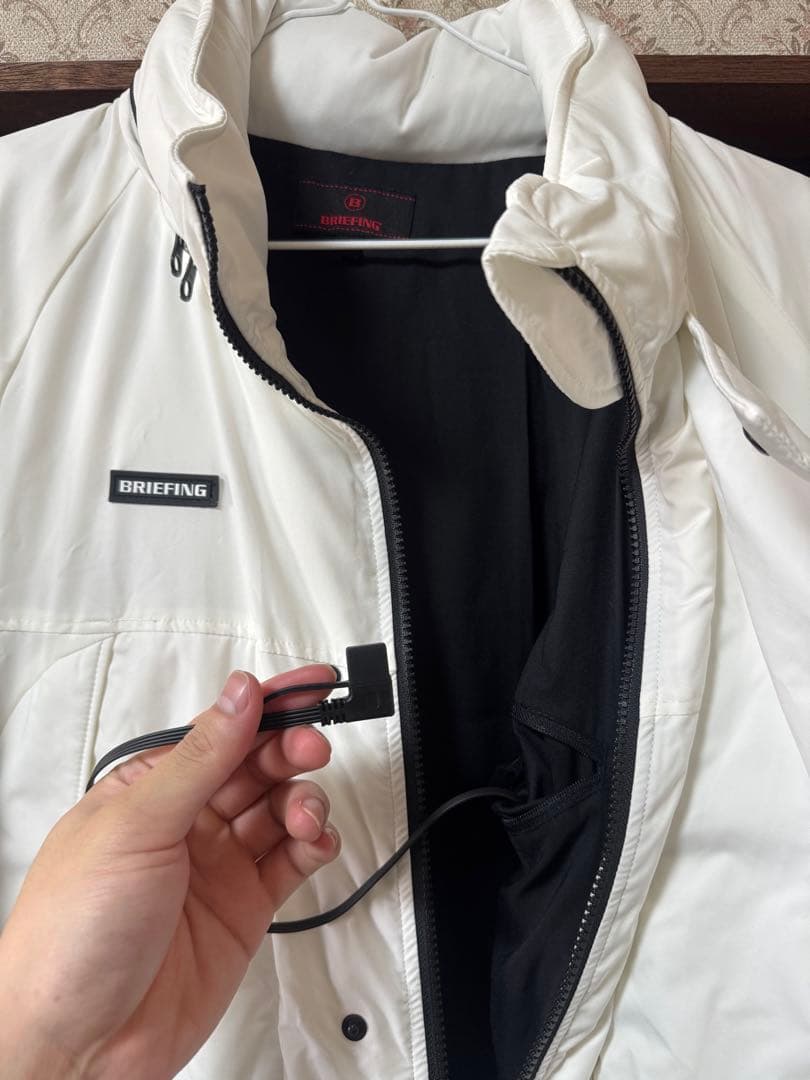 BRIEFING ブリーフィング 中綿入りダウンベンチコート ヒート温度調節
