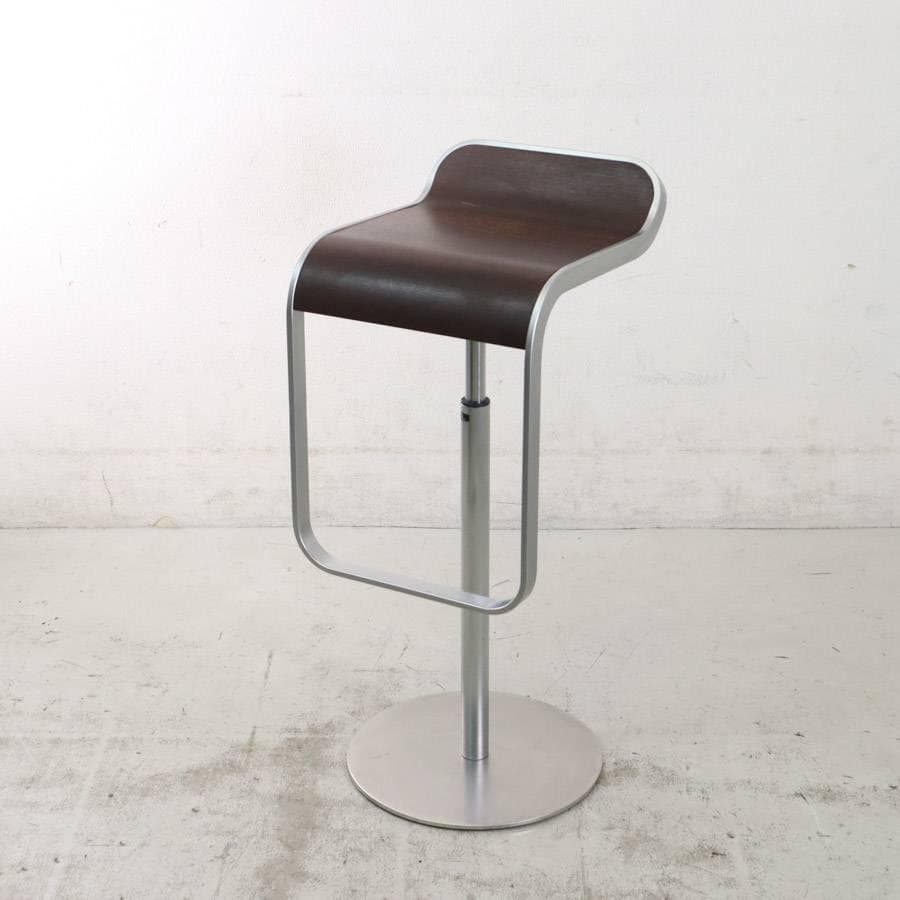 はなこ様6の5ラパルマ レム ハイスツール オーク突板 ブラウン 昇降