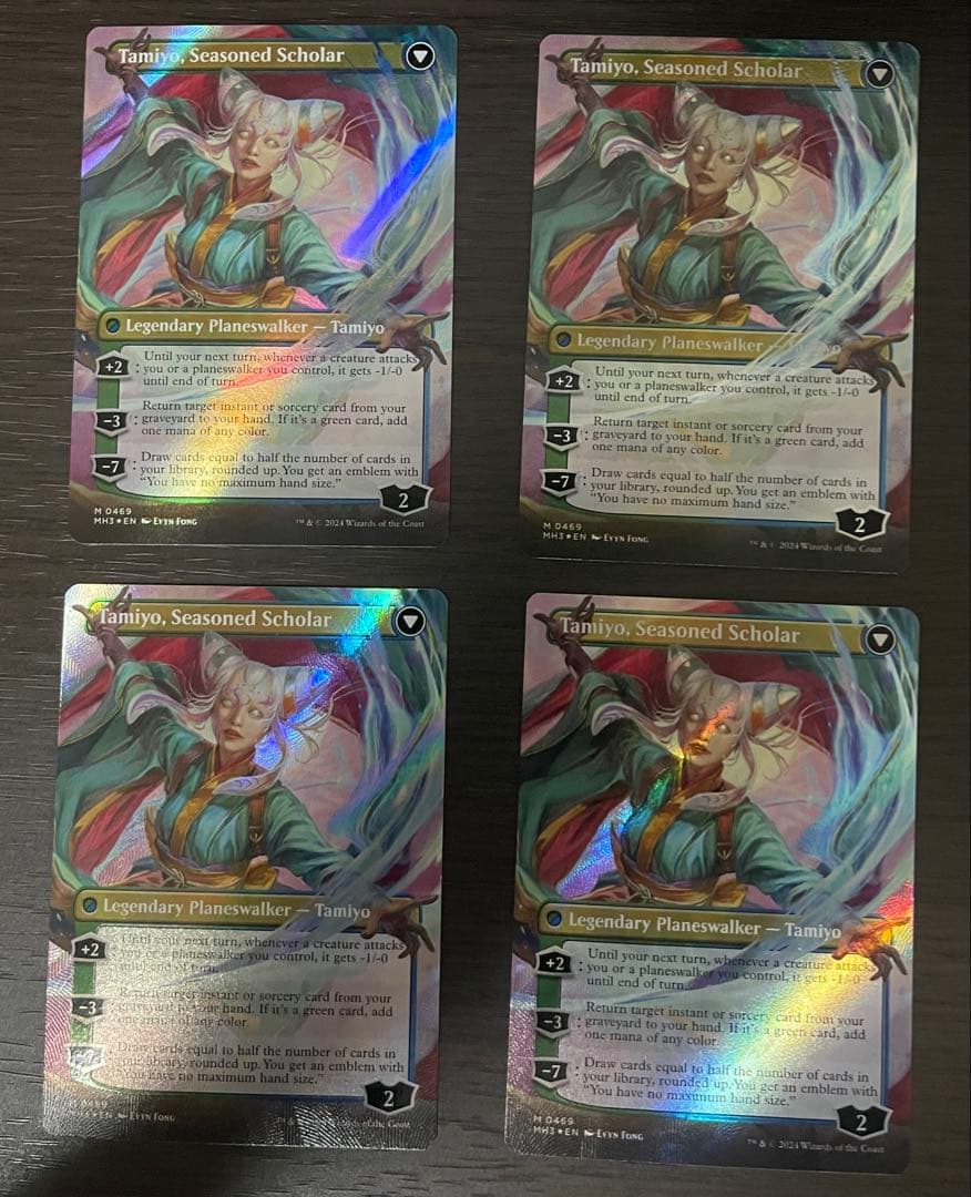 知りたがりの学徒、タミヨウ 英語 テクスチャー foil 4枚セット - メルカリ