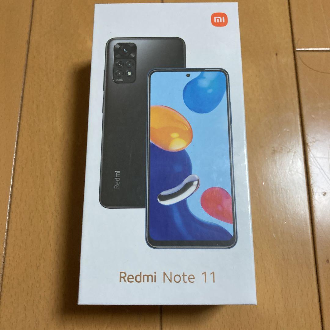 Xiaomi Redmi Note 11 グラファイトグレー - メルカリ