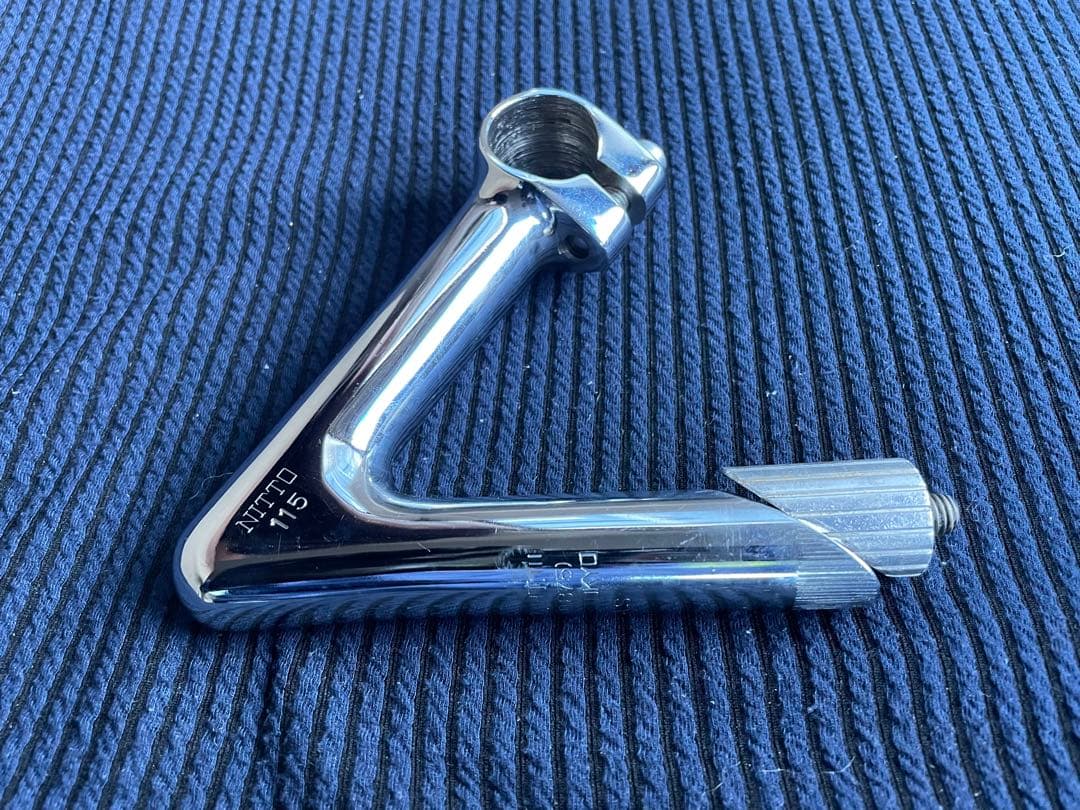 NJS NITTO ステム 115mm 58° 競輪 ピスト ロードバイク - メルカリ