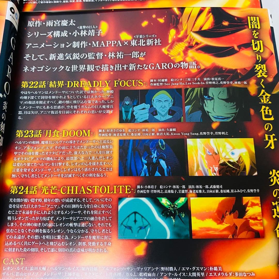GARO 炎の刻印 DVD全巻セット 全8巻 アニメ版 ガロ - メルカリ