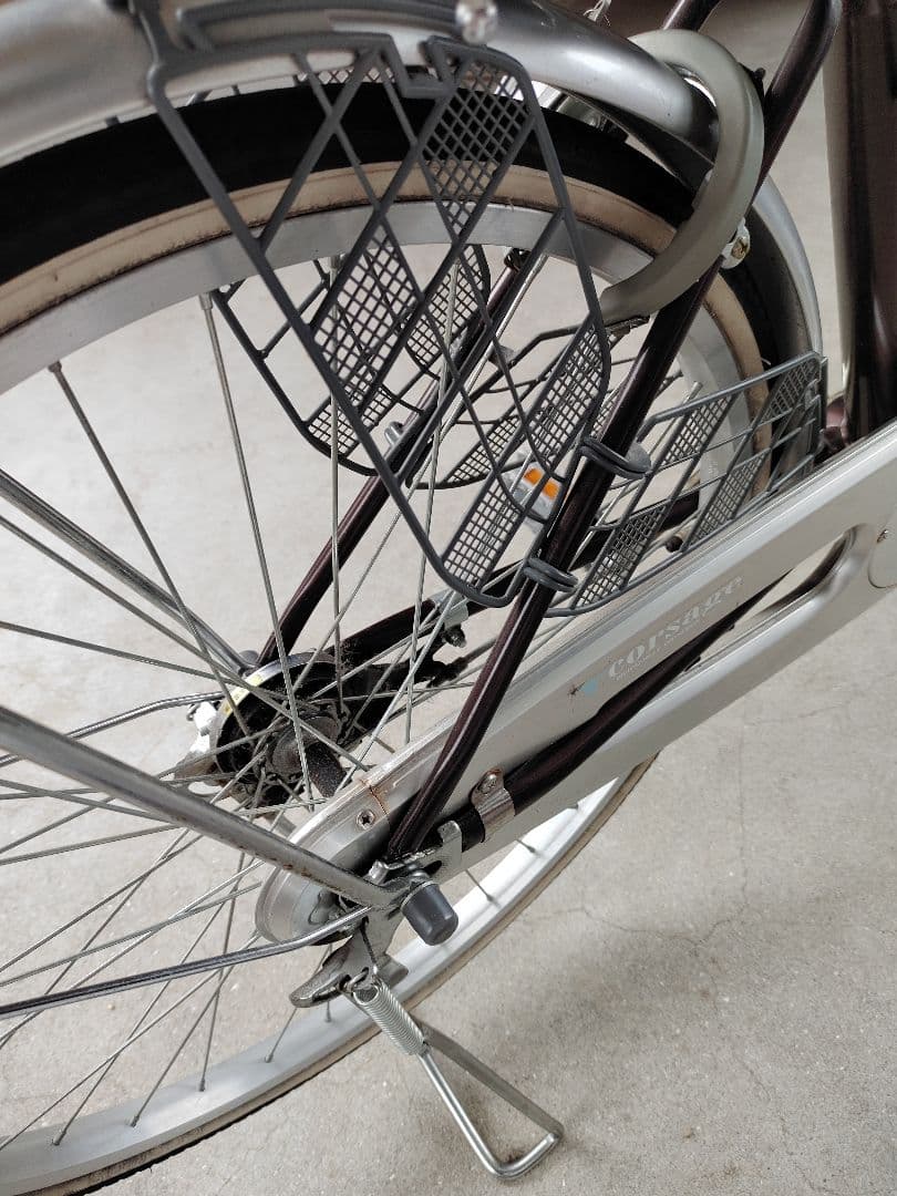 引取価格】マルイシ 自転車 シティサイクル 24インチ ブラウン - メルカリ