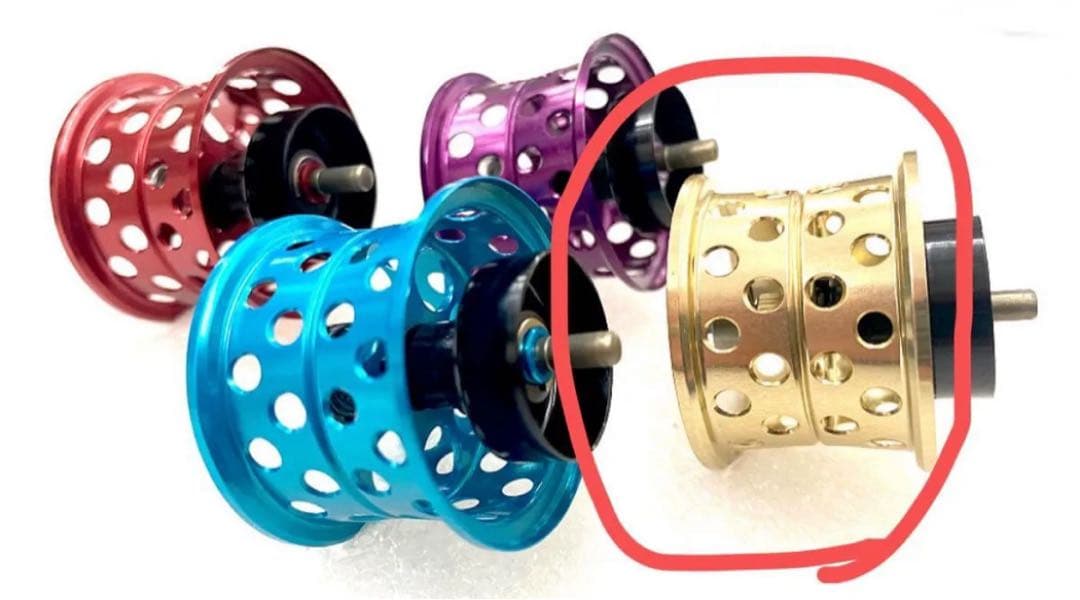 フィネススプール KAHEN スティーズ用 ゴールド 32Φ - メルカリ