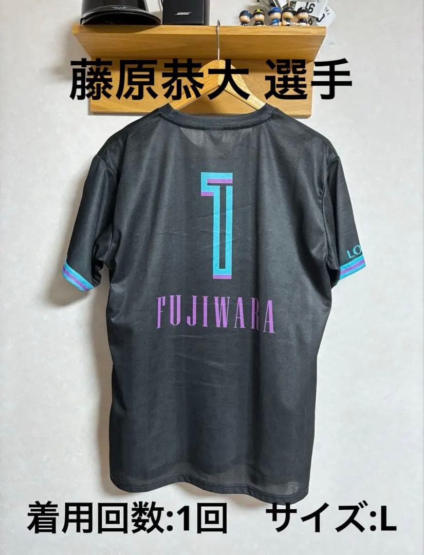 ユニフォームTシャツ L 藤原恭大 2025 BSW 千葉ロッテマリーンズ
