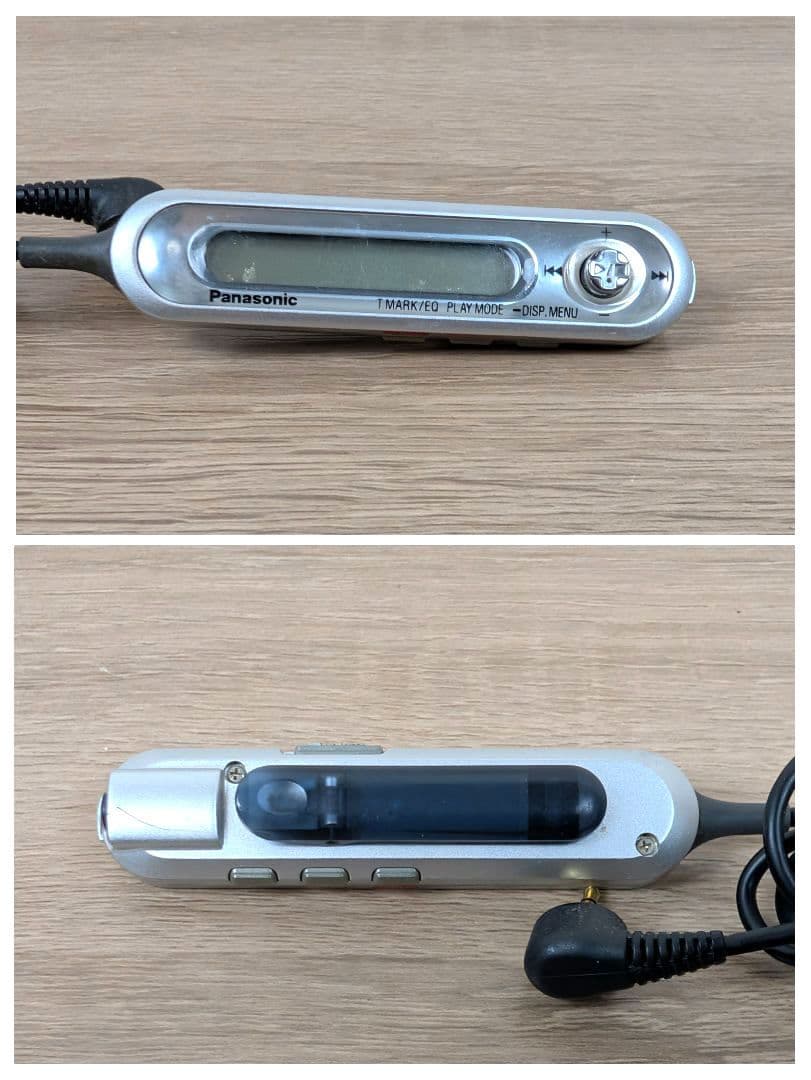 ジャンク現状品】Panasonic ポータブルMDレコーダー SJ-MR240 - メルカリ