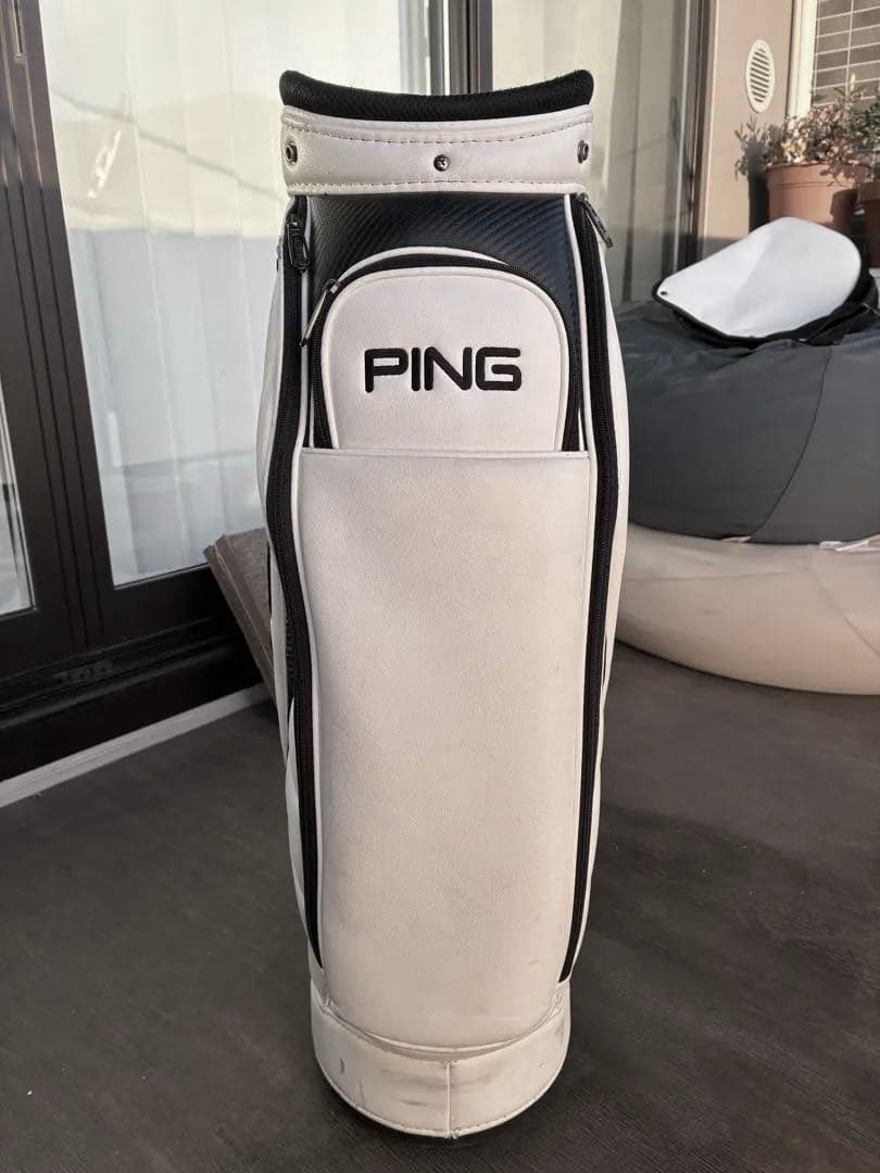 通販スポーツ - PING キャディバッグ ホワイト 取手に難あり S115413666