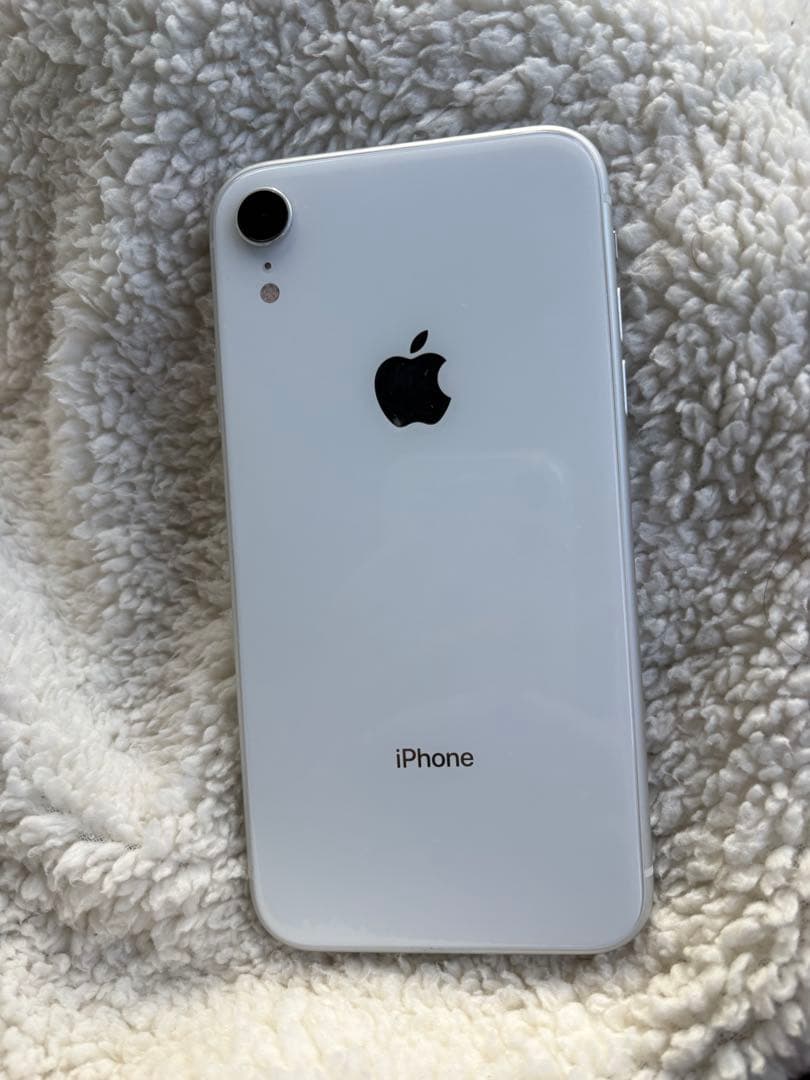 iPhoneXR 128GB ホワイト ジャンク品 - メルカリ