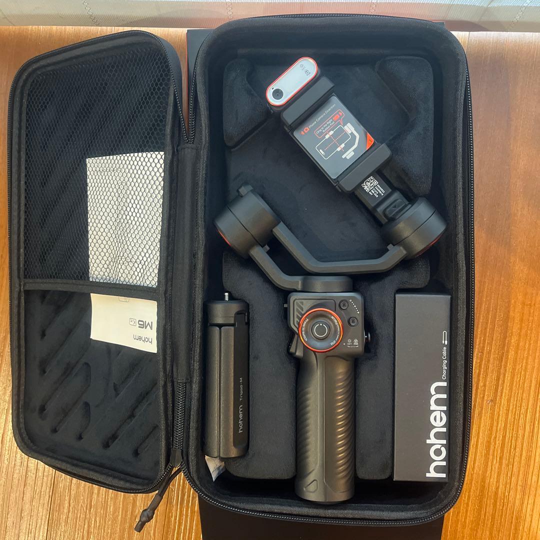 hohem M6 Kit スタビライザー　良品 Amazon.co.jp: hohem M6 Kit スマートフォンジンバルスタビライザー