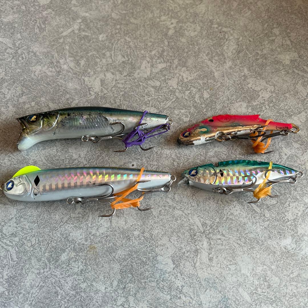 ブルーブルー(Blue Blue)ルアー4点セット スネコン他 - メルカリ