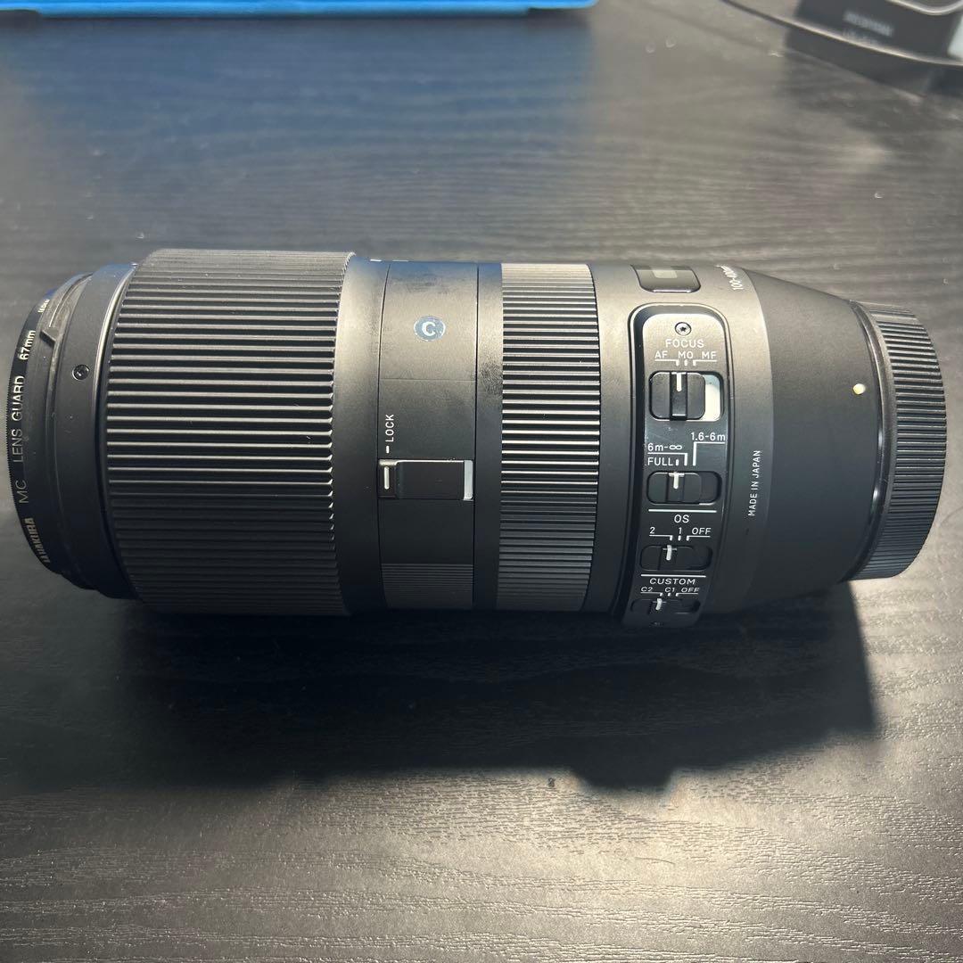 sigma 100-400mm f/5-6.3 canon efレンズ