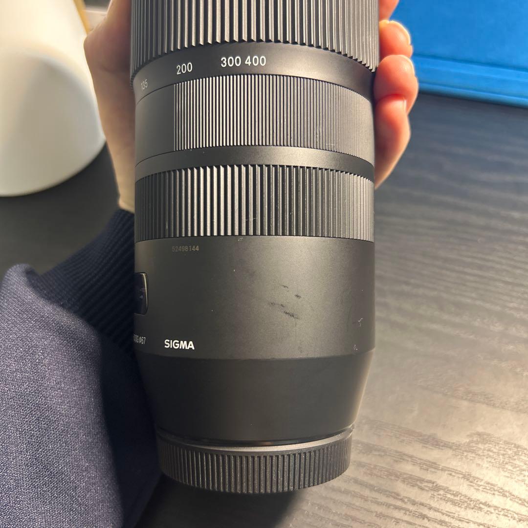 sigma 100-400mm f/5-6.3 canon efレンズ