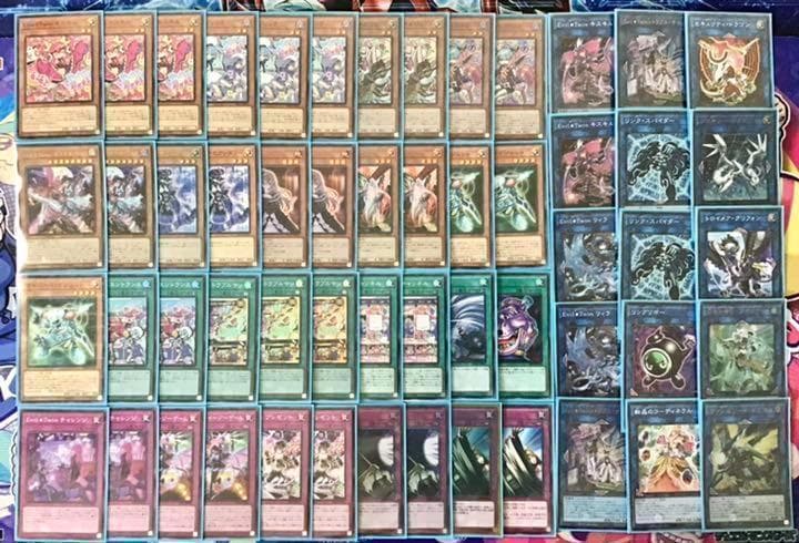 本格構築【Evil☆Twins ~イビルツイン~】デッキ EX15＆二重スリーブ