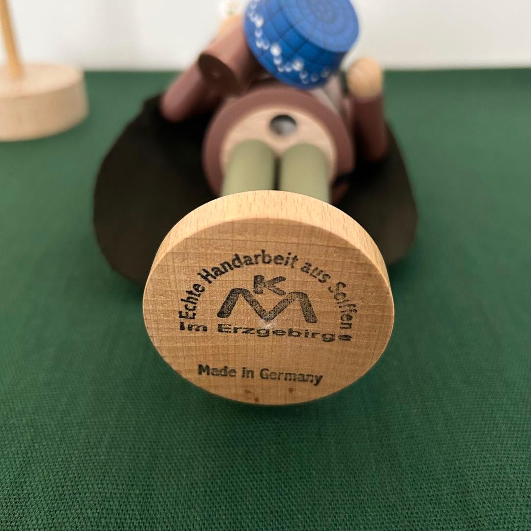 希少☆彡Klaus Merten クラウスメルテン工房 パイプ人形 煙出し人形