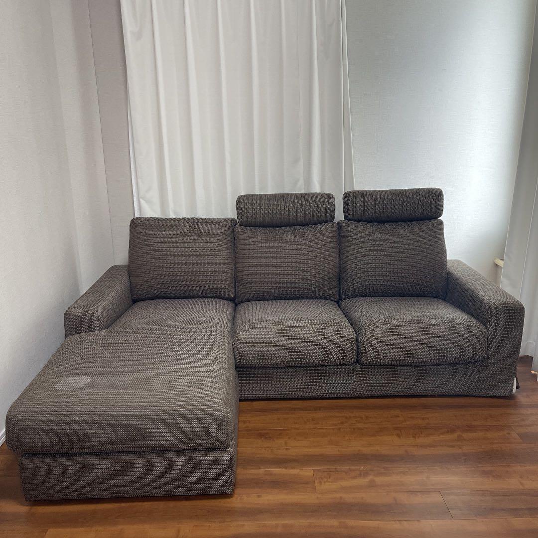 ニトリソファ (NポケットA1N LO ) 3人掛け 送料33000円込み ニトリ 3人掛け 布張りカウチソファ (NポケットA1N LO DR) 全8色