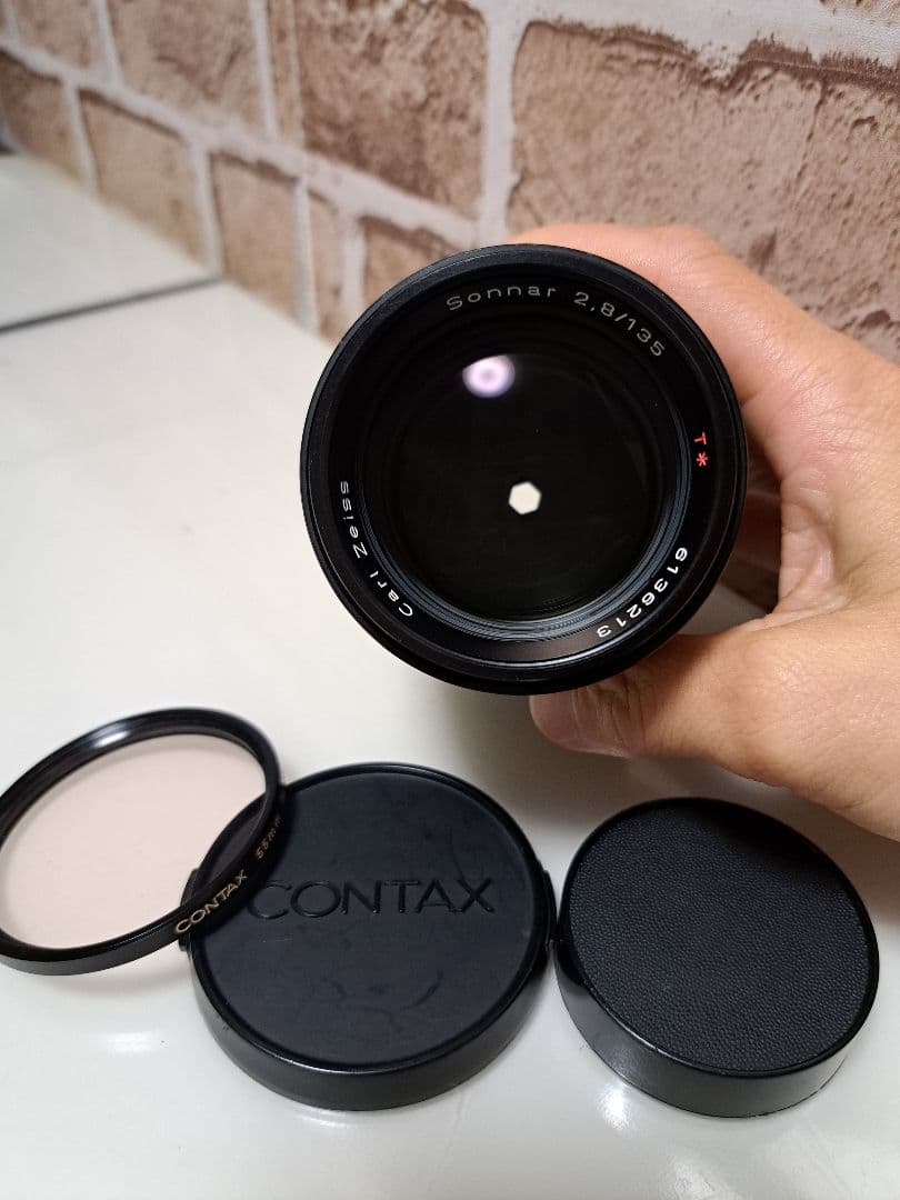 レンズ(単焦点) Contax Sonnar 135mm F2.8 Amazon | CONTAX コンタックス Sonnar 135mm F2.8 T* AEJ | クローズ