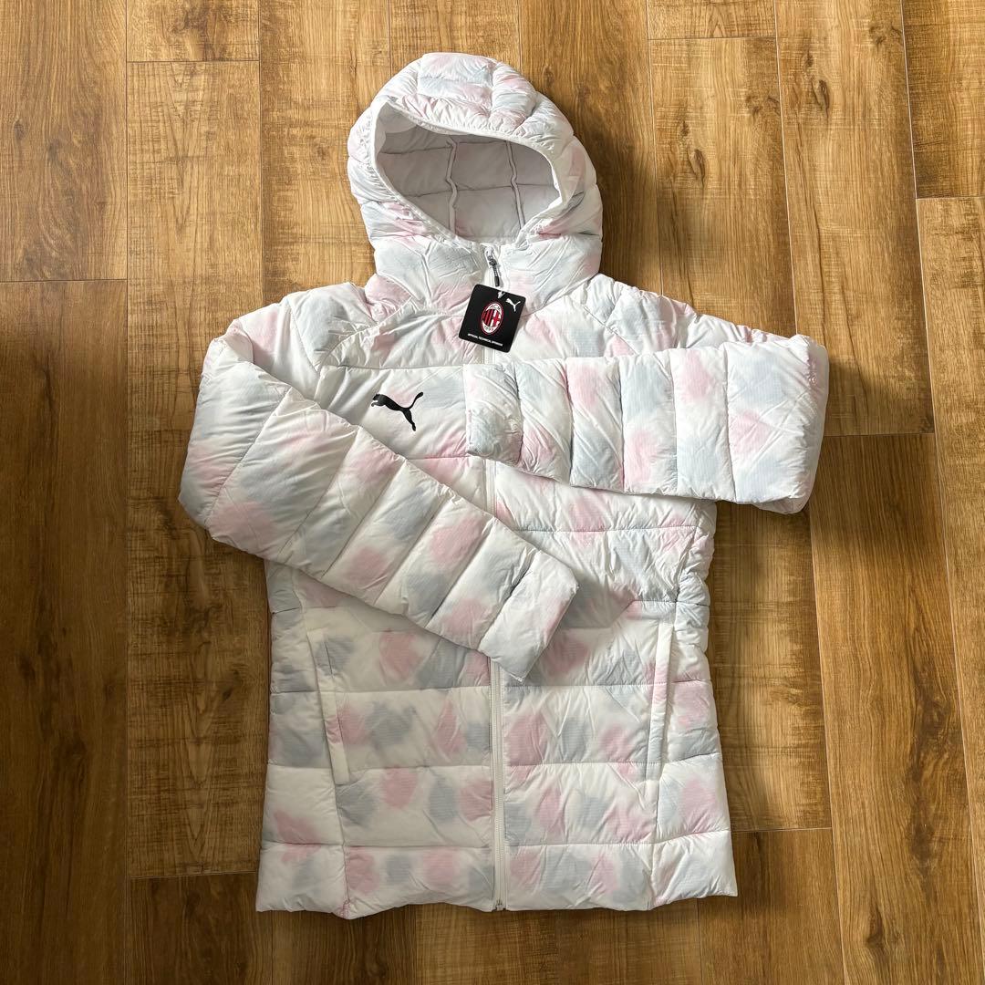Puma ACミラン フード付きダウンジャケット - メルカリ