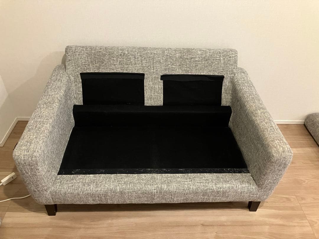 ラブソファ 2人掛け イブ SD-294C ライトグレー - メルカリ