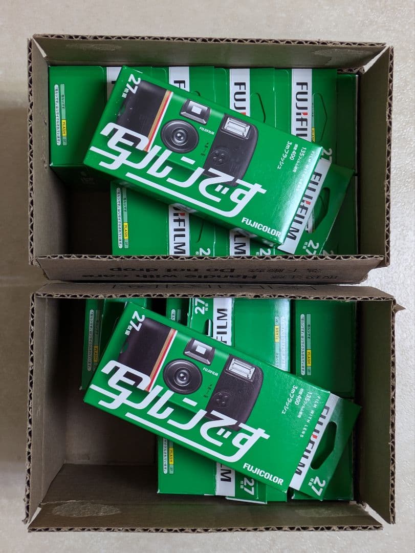 FUJIFILM 使い捨てカメラ 27枚撮り 18個 楽天市場】使い捨てカメラ（メーカー富士フイルム）の通販